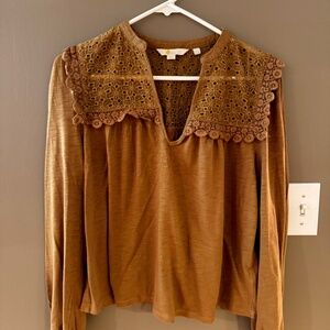 Boden eyelet cotton top